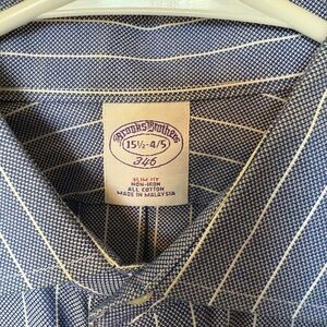 Brooks Brothers Blue Checkered Shirt
